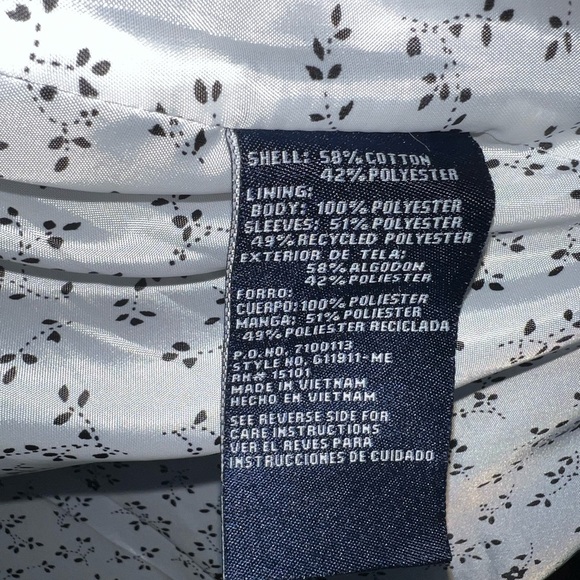 Enlightened Outerwear Water Resistant Blue Trench Coat - xl, fit like large - Picture 4 of 6